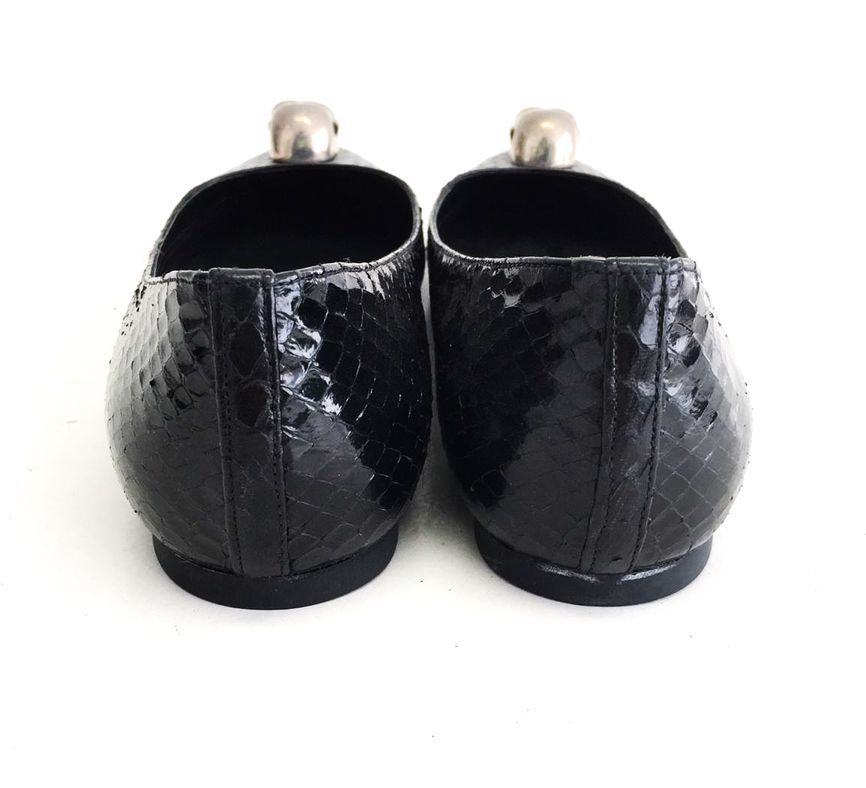 Sapatilha Alexander McQueen Pytthon Tam. 36