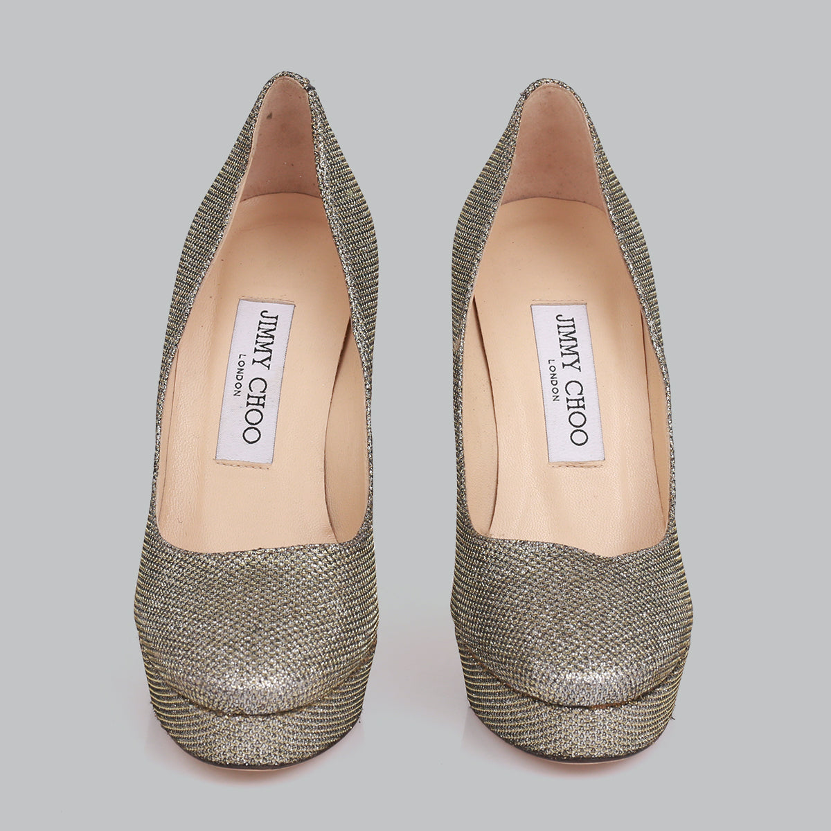 ⁠Scarpin Jimmy Choo Brilho Tam. 34 Br