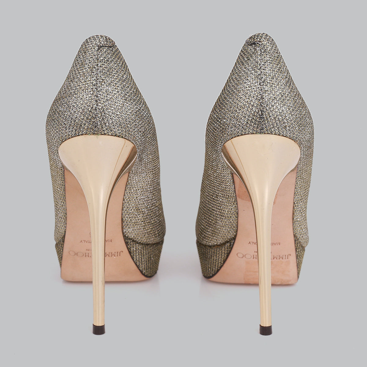 ⁠Scarpin Jimmy Choo Brilho Tam. 34 Br