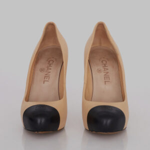 Scarpin Chanel Bicolor Tam. 35,5 Br