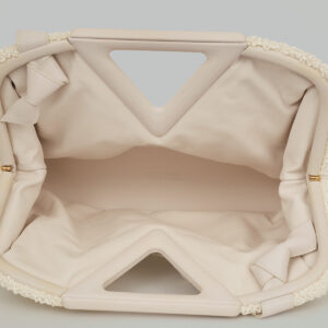 Bolsa Bottega Veneta Pouch Atoalhada com Alça