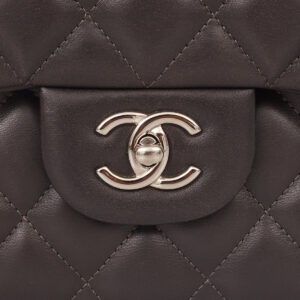 Bolsa Chanel Clássica Jumbo Chumbo