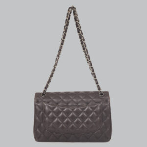 Bolsa Chanel Clássica Jumbo Chumbo