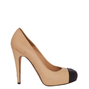 Scarpin Chanel Bicolor Tam. 35,5 Br