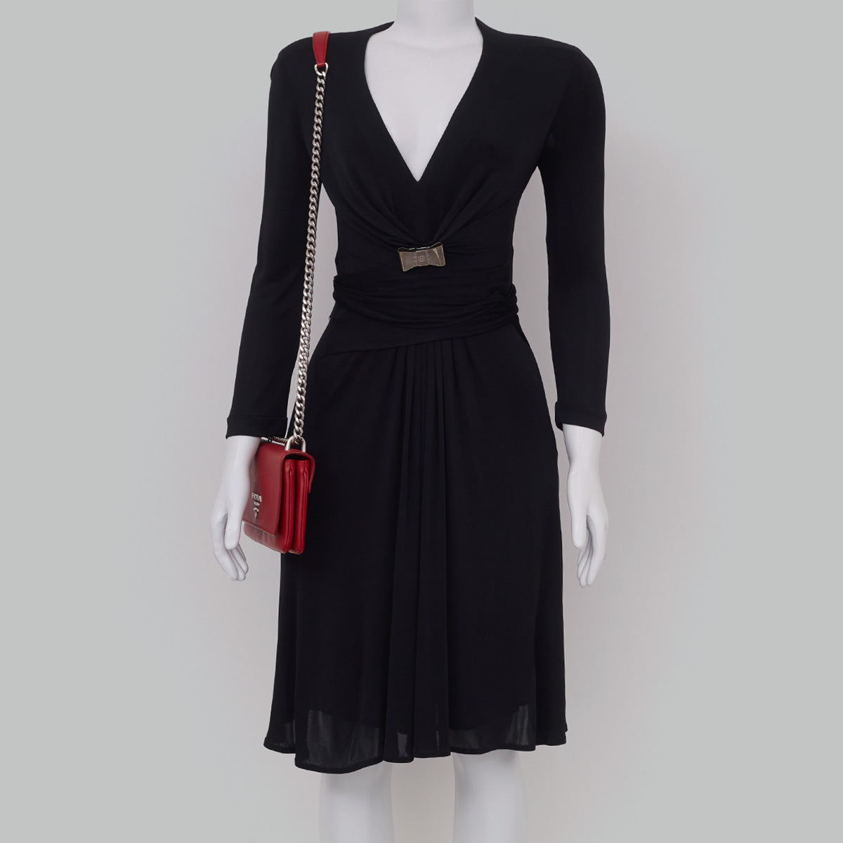 Bolsa Prada Saffiano Vermelha