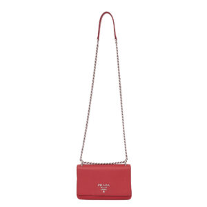 Bolsa Prada Saffiano Vermelha