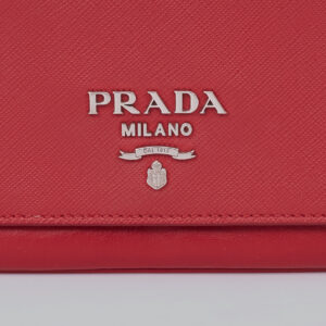 Bolsa Prada Saffiano Vermelha