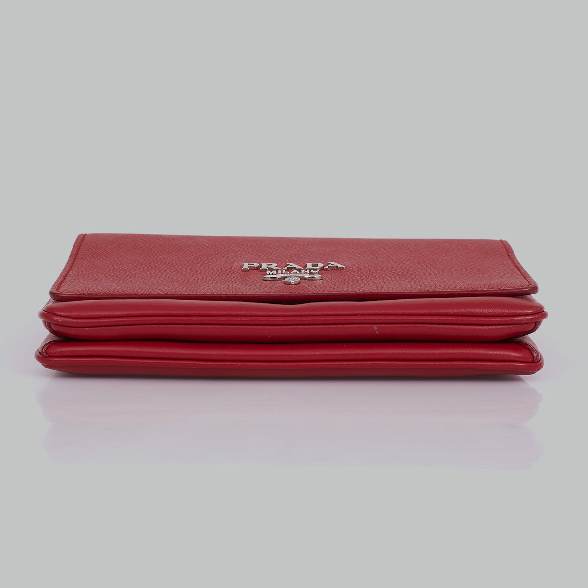 Bolsa Prada Saffiano Vermelha