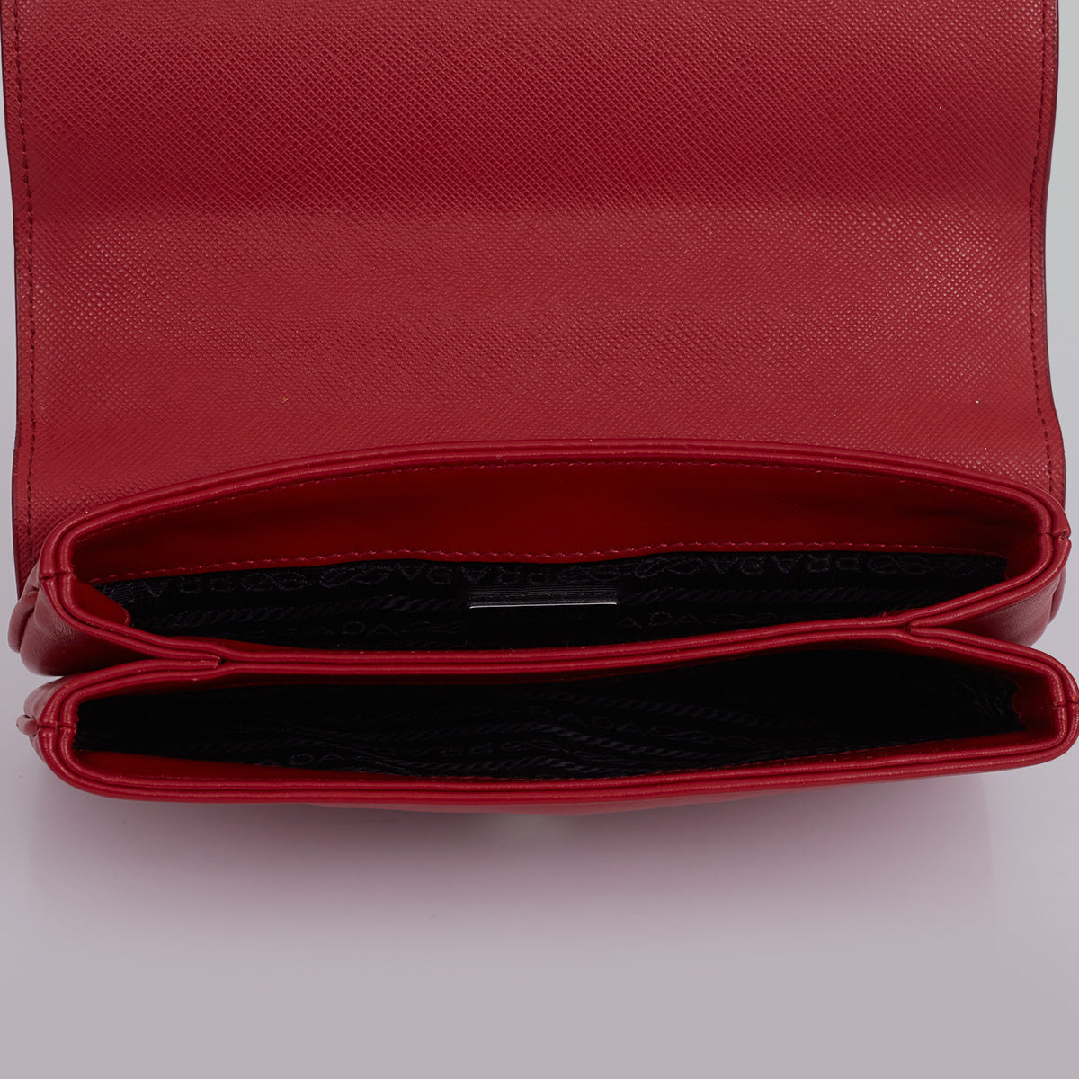 Bolsa Prada Saffiano Vermelha