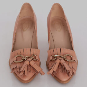 Sapato Tod’s Couro Rosê Tam. 36 Br