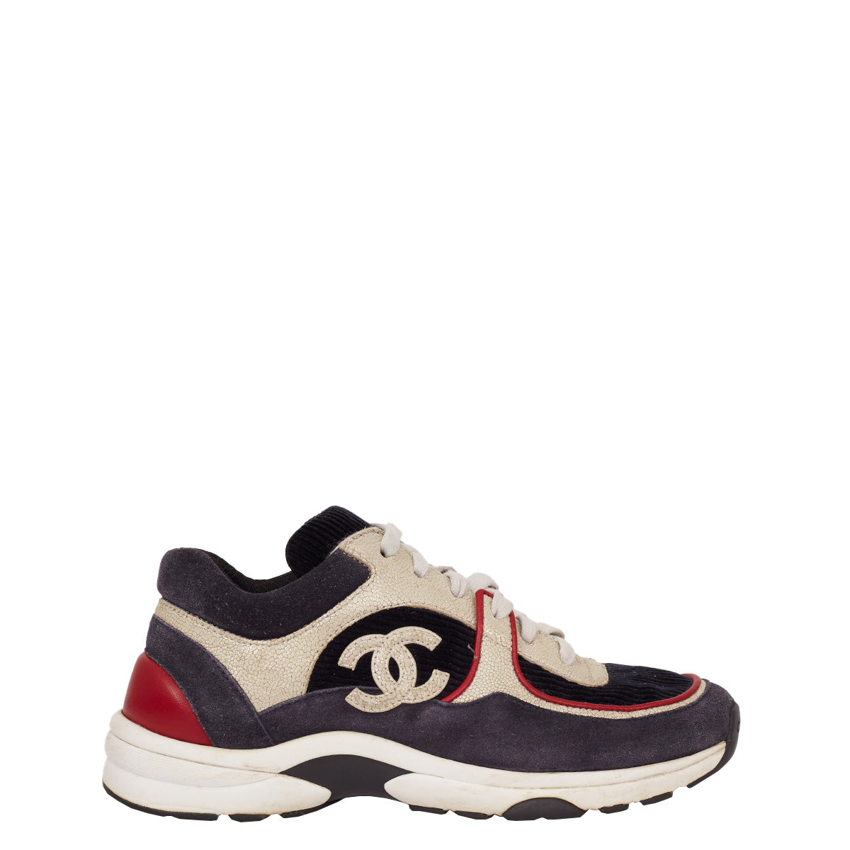 Tenis Chanel CC Interlocking Colorido TAM. 35 BR