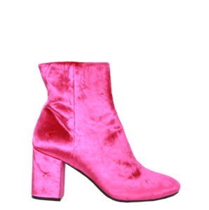 Bota Balenciaga Veludo Rosa TAM. 37 BR