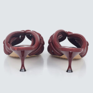 ⁠Mule Bottega Veneta Vinho Tam. 38 Br