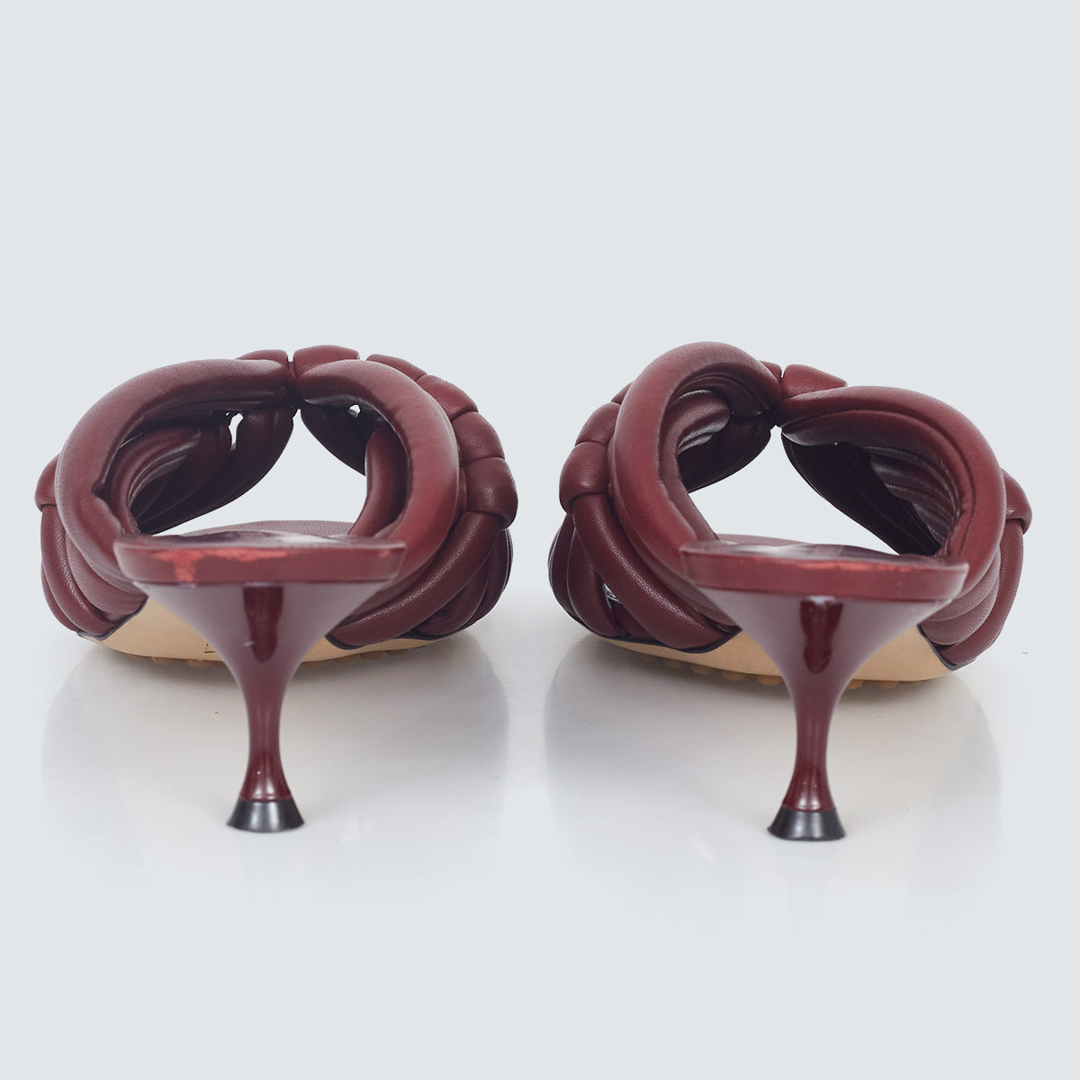⁠Mule Bottega Veneta Vinho Tam. 38 Br
