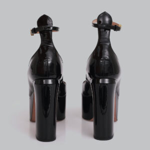 Sapato Valentino Tan-Go Plataform Pump Preto Tam. 34,5 Br