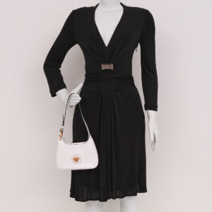Bolsa Versace La Medusa Small Branca