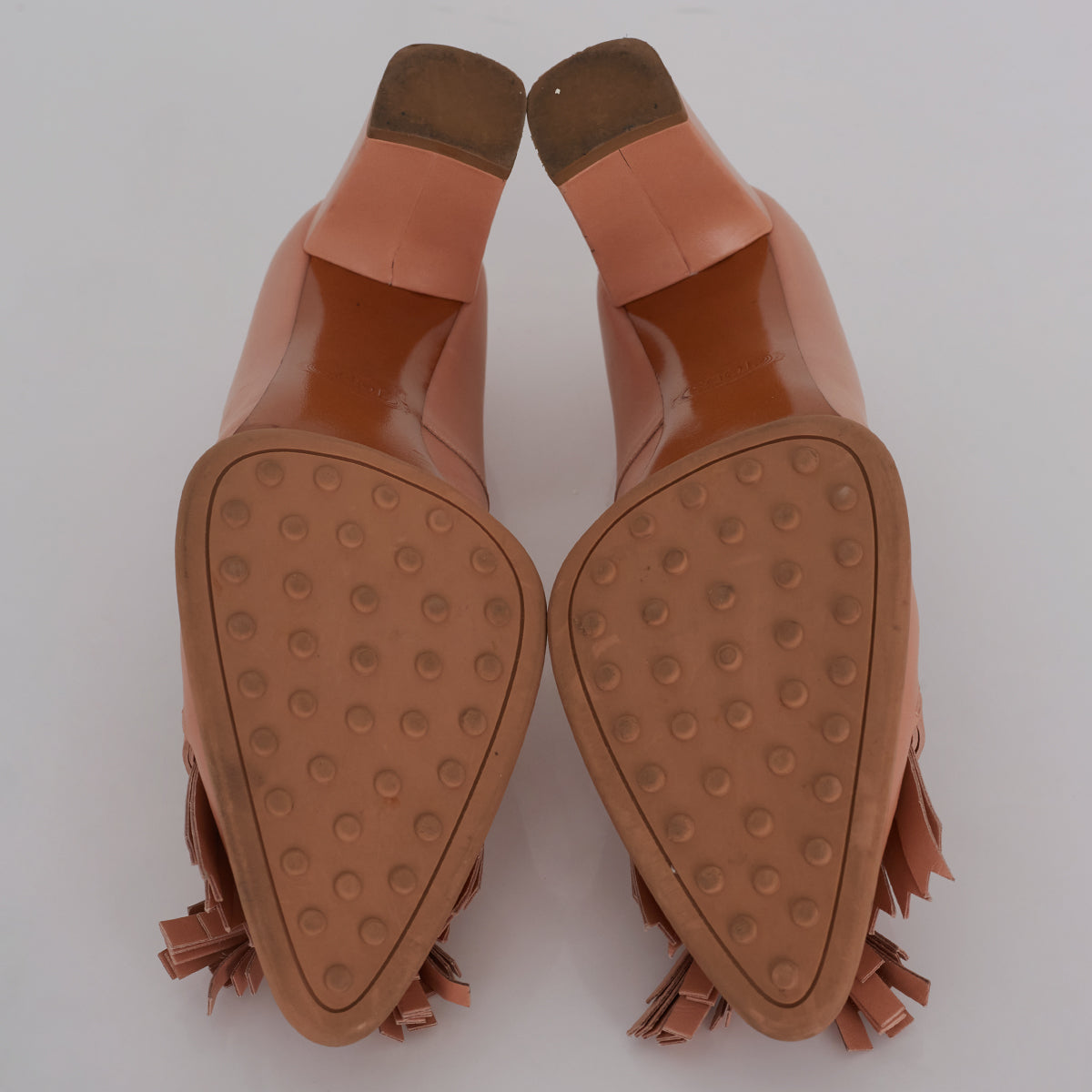 Sapato Tod’s Couro Rosê Tam. 36 Br