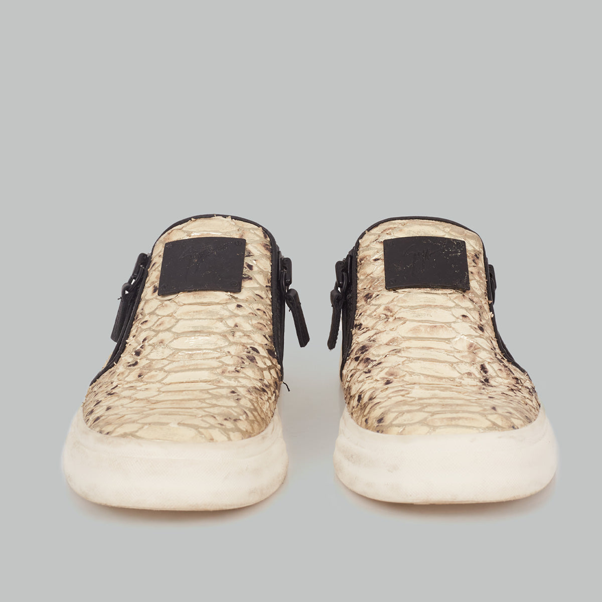 Tênis Giuseppe Zanotti Pyton Bege TAM. 36 BR