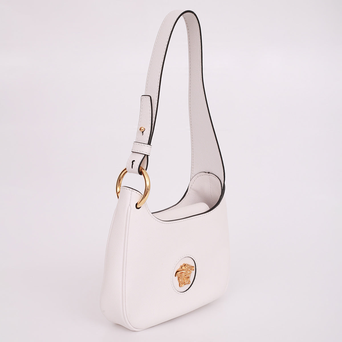 Bolsa Versace La Medusa Small Branca
