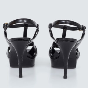 Sandália Saint Laurent Tribute Preta tam. 38 br