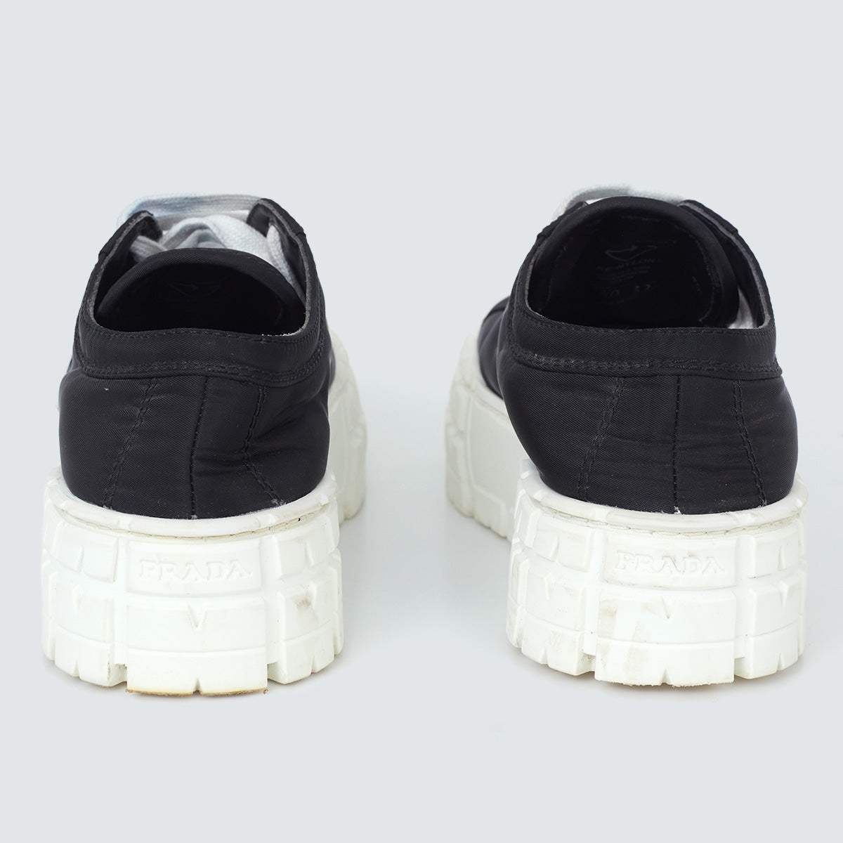 Tênis Prada Re-Nylon Gabardine Preto Tam. 35 Br