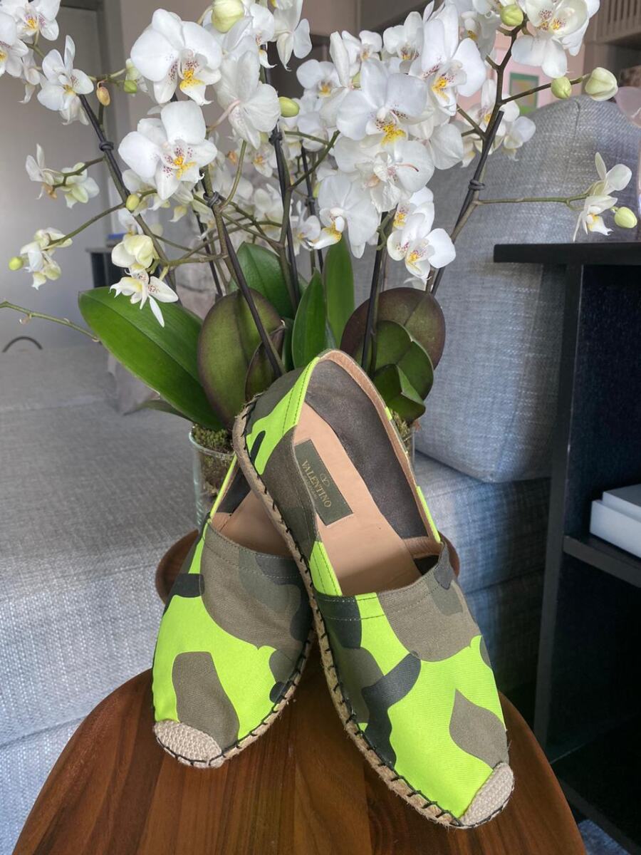Alpargata Valentino Camuflada Tam. 35