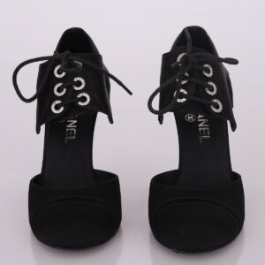 Salto Chanel Preto Tam. 37 Br