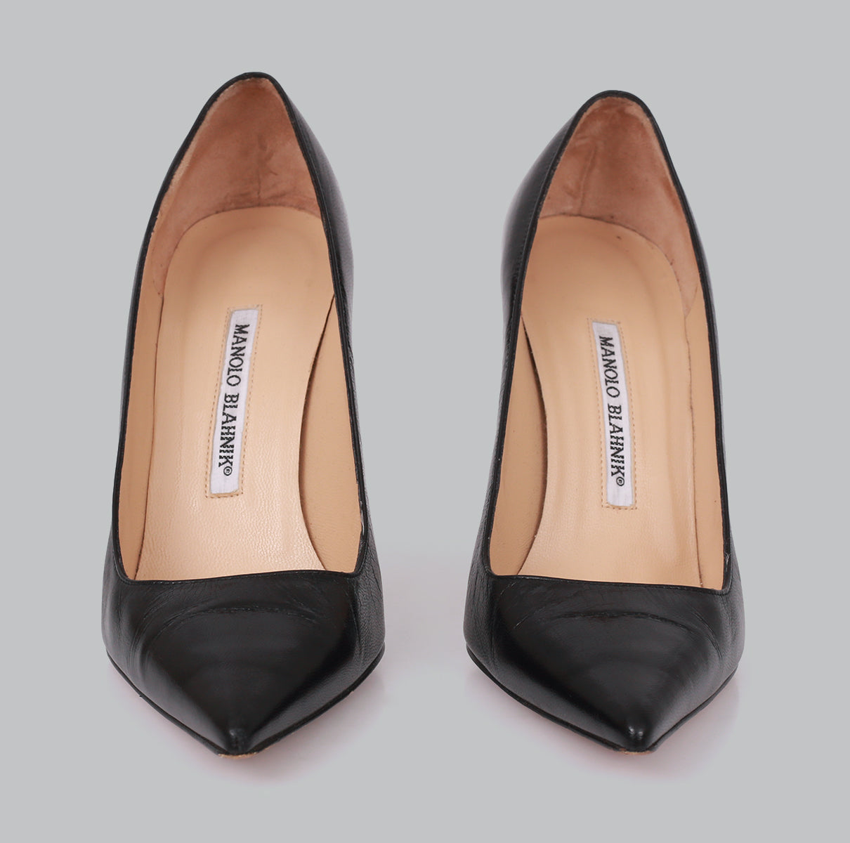 Scarpin Manolo Blahnik Preto TAM. 36,5 BR