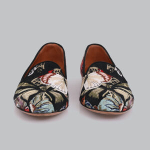 Mocassim Valentino Preto Estampado TAM. 34 BR