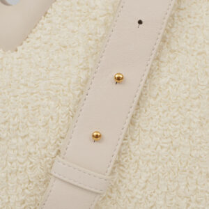 Bolsa Bottega Veneta Pouch Atoalhada com Alça