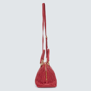 ⁠Bolsa Miu Miu Vermelha Matelassê