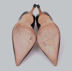 Scarpin Manolo Blahnik Preto TAM. 36,5 BR