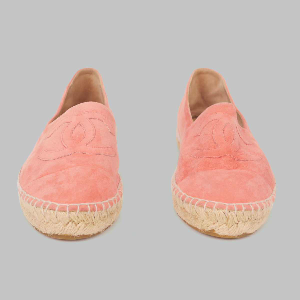 Alpargata Chanel Salmão Tam. 39 Br