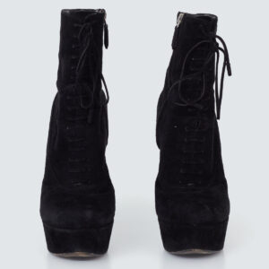 Bota Prada Preta com Cadarço Tam. 38 Br