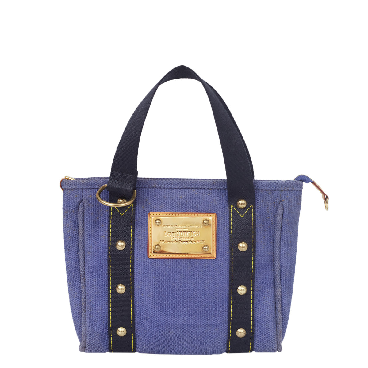 ⁠Bolsa Louis Vuitton Tecido Azul