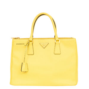 Bolsa Prada Galleria Amarela