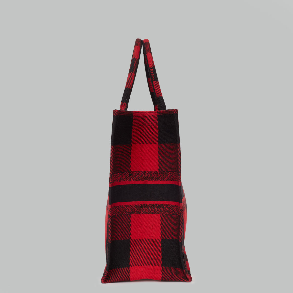Bolsa Christian Dior Book Tote Xadrez
