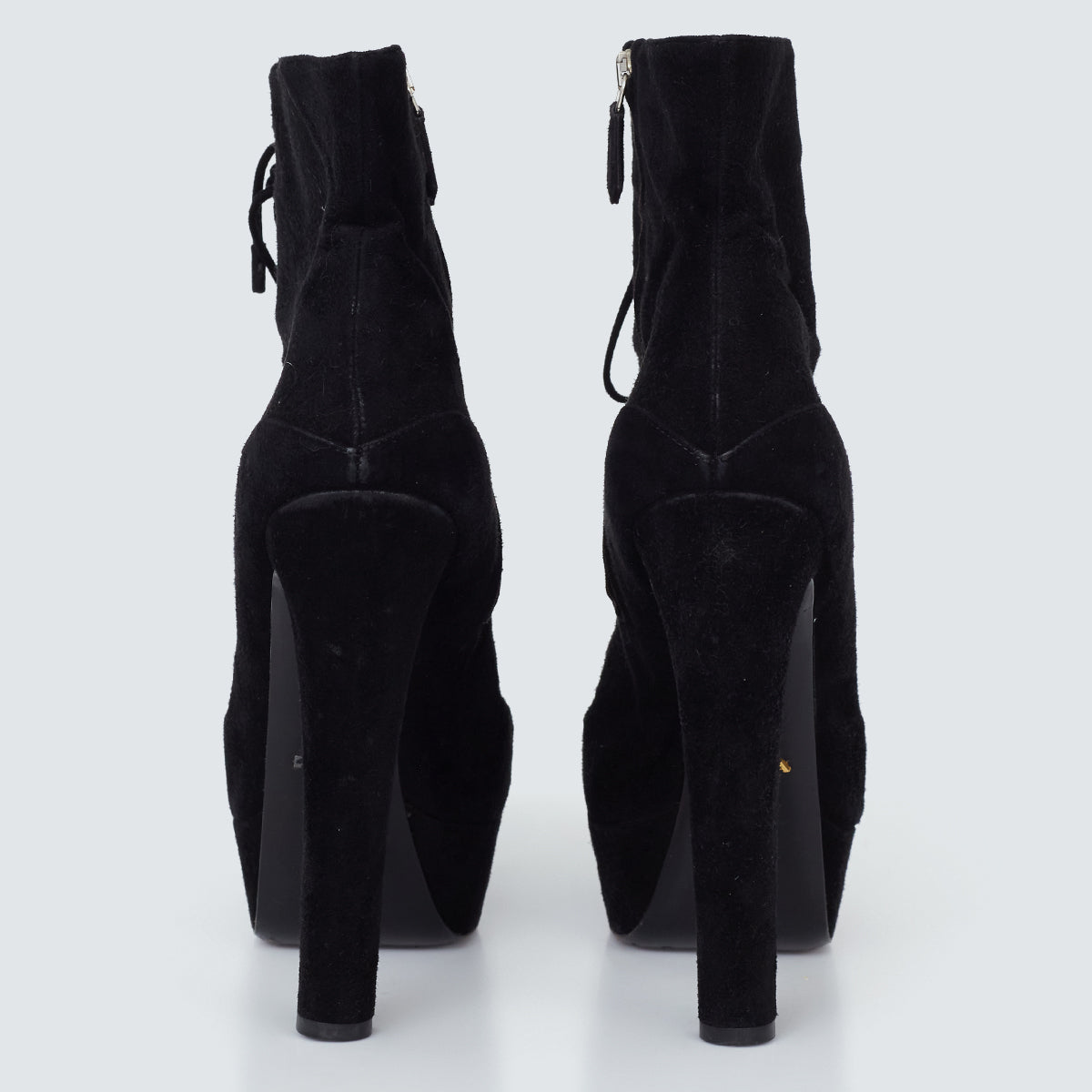 Bota Prada Preta com Cadarço Tam. 38 Br