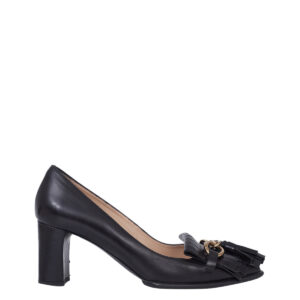 Sapato Tod’s Preto com Franja Tam. 36 Br