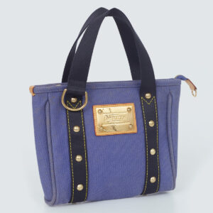 ⁠Bolsa Louis Vuitton Tecido Azul