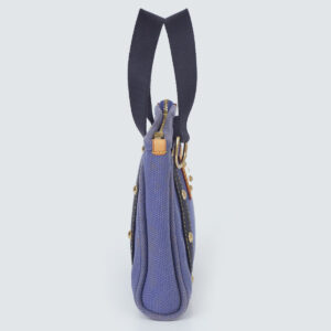 ⁠Bolsa Louis Vuitton Tecido Azul