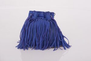 Bolsa Stella McCartney Bucket Small Fringed