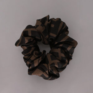 Scrunchie Fendi Marrom