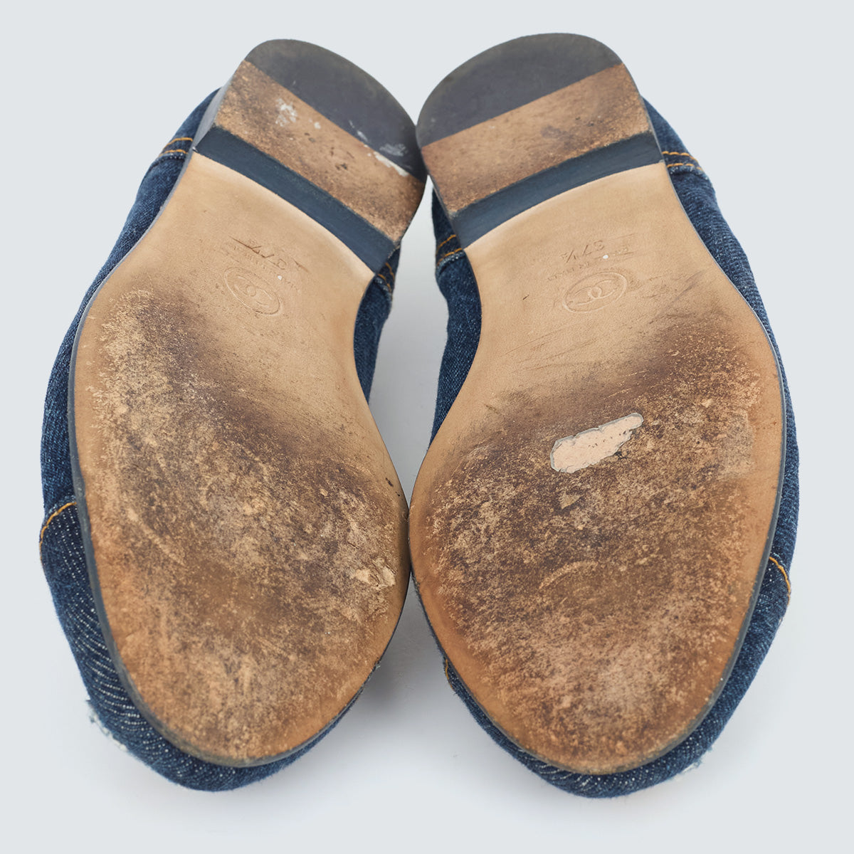 Sapatilha Chanel Jeans TAM. 35,5