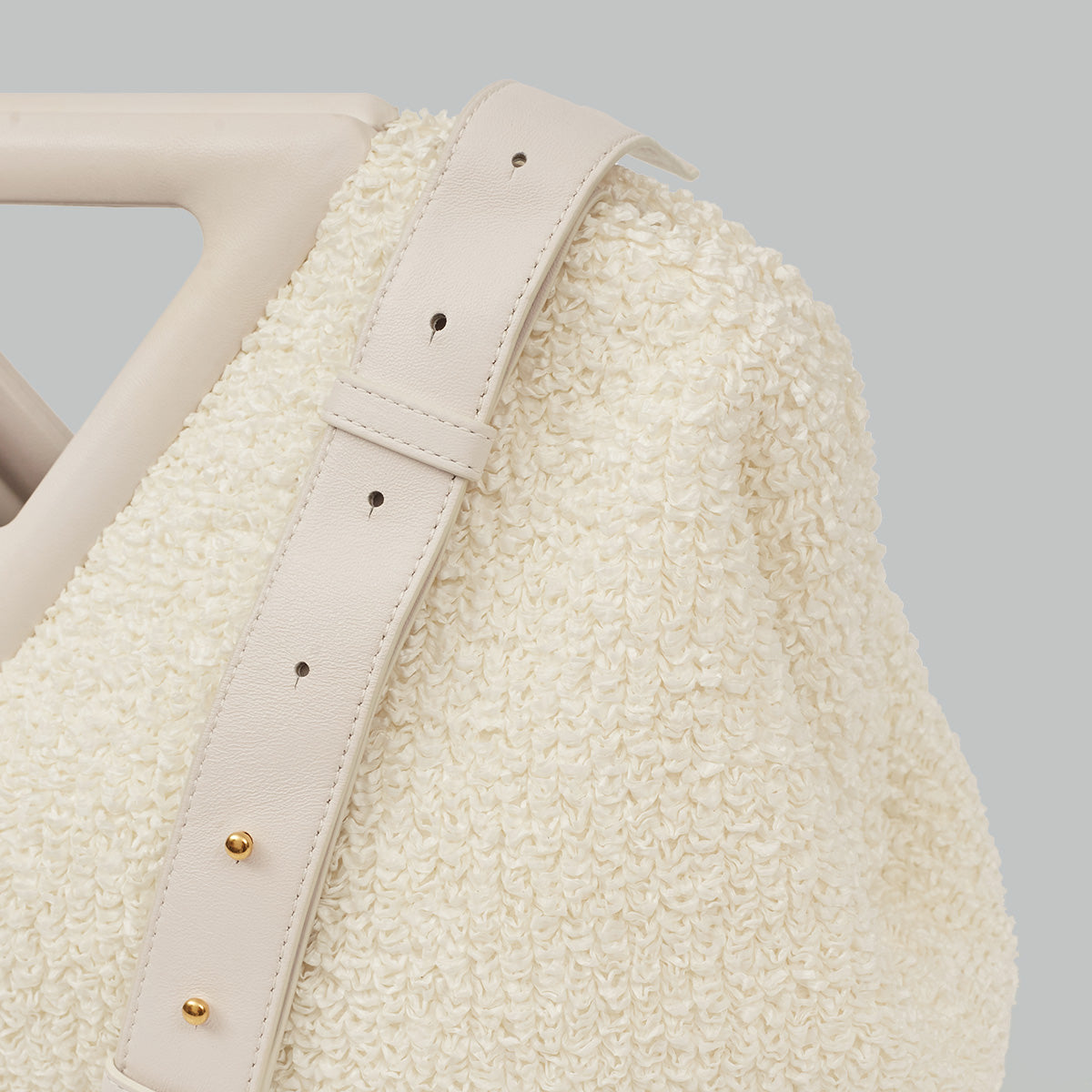 Bolsa Bottega Veneta Pouch Atoalhada com Alça