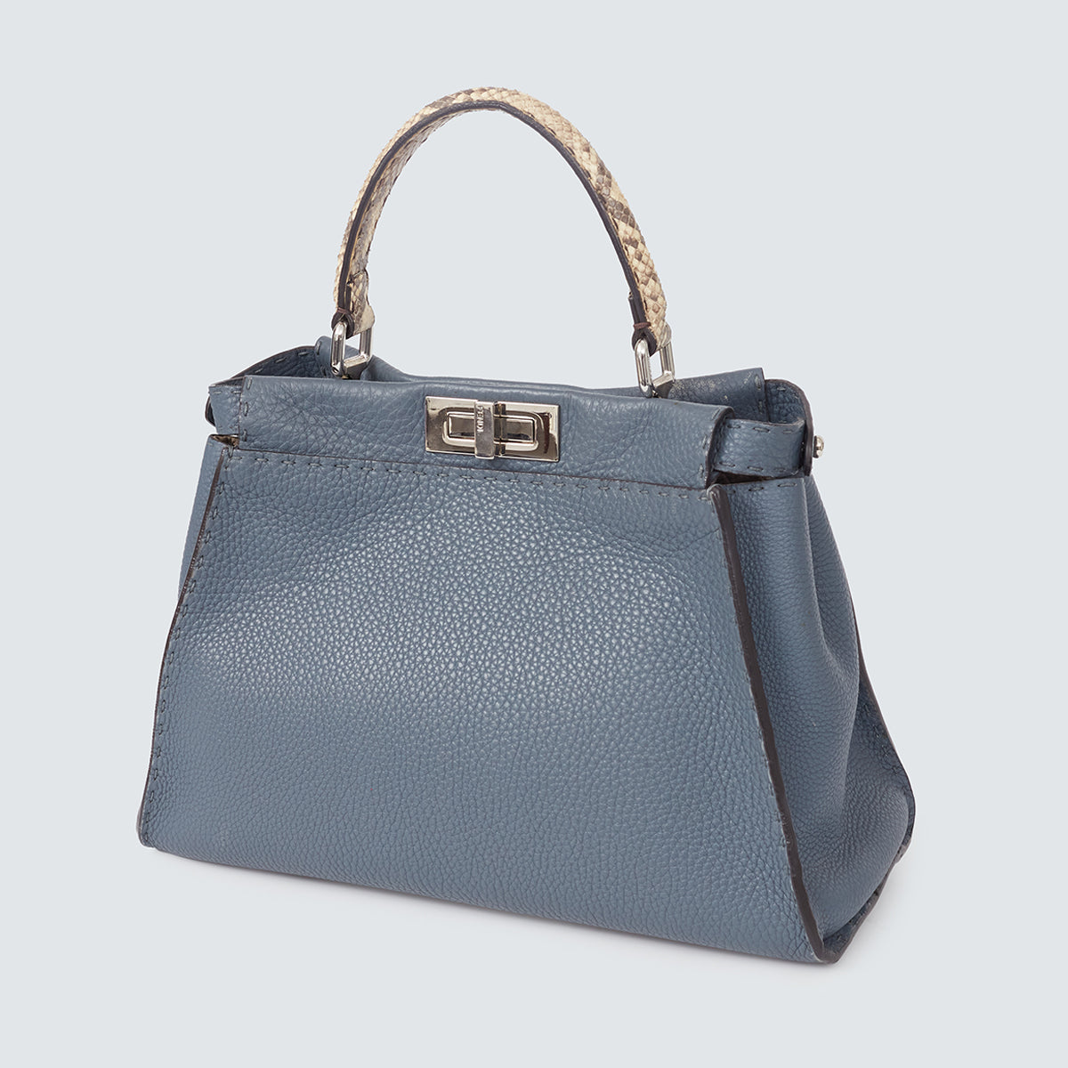 Bolsa Fendi Peekaboo Azul