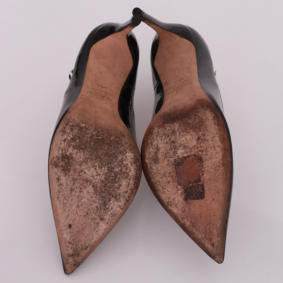 Scarpin Valentino Preto Tam. 37,5 Br