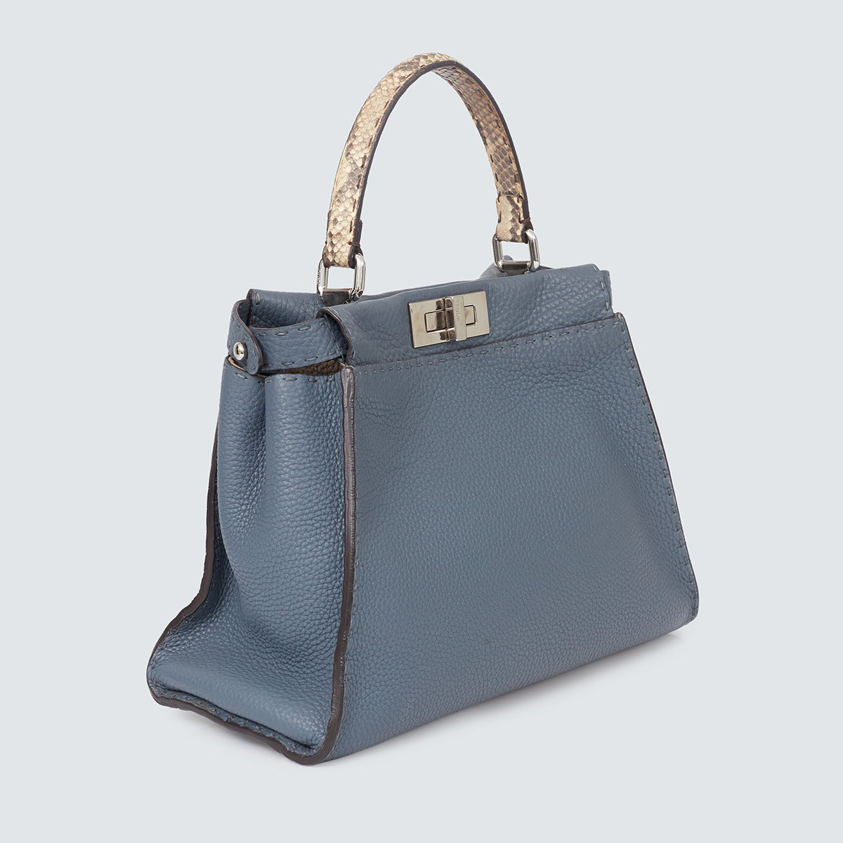 Bolsa Fendi Peekaboo Azul