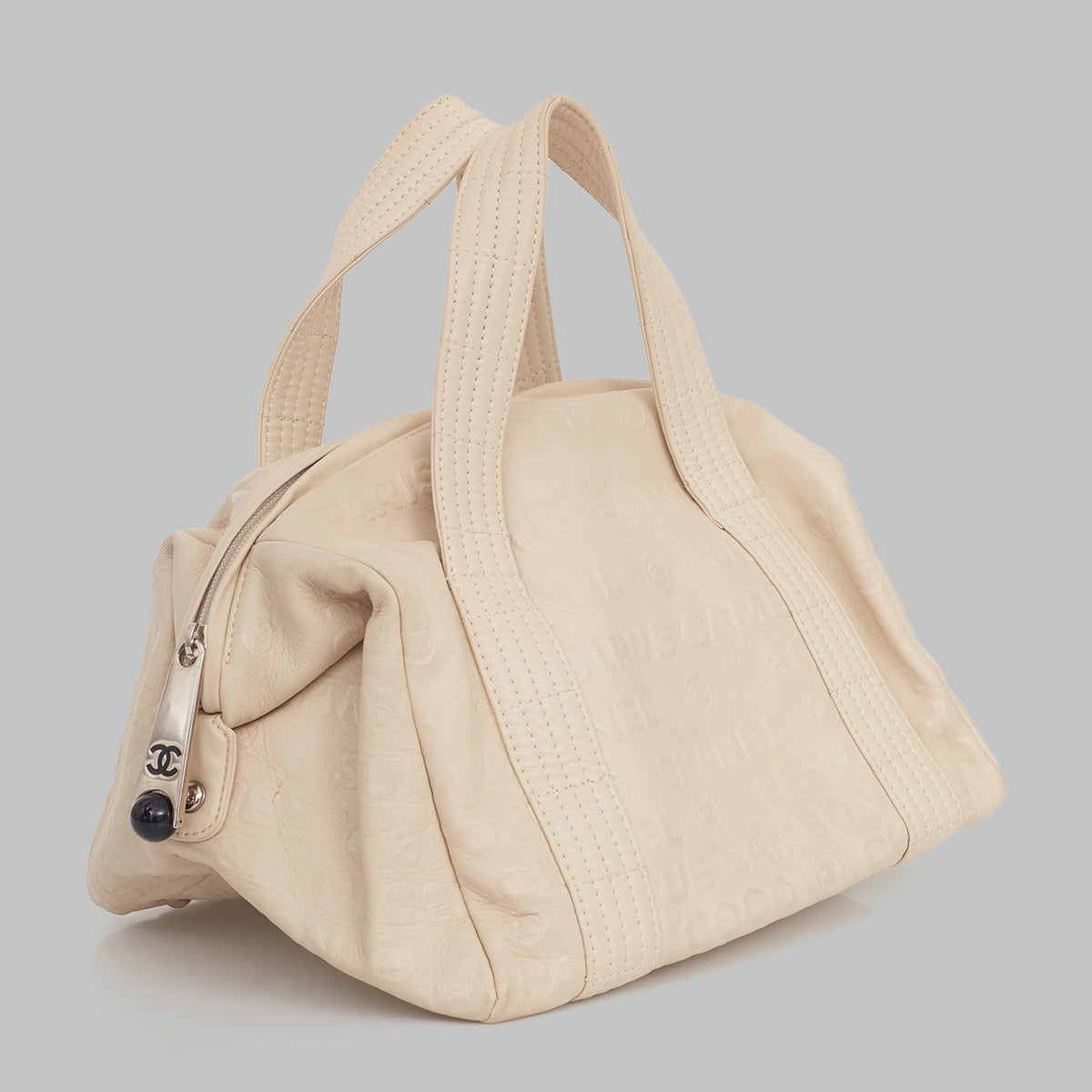 Bolsa Chanel Cambom Off-white