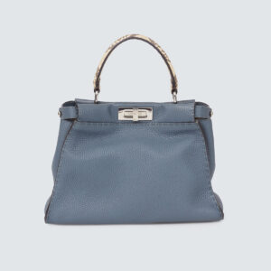 Bolsa Fendi Peekaboo Azul
